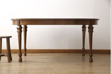中古　美品　DREXEL HERITAGE(ドレクセルヘリテイジ)　FRANCESCA(フランチェスカ)シリーズ　ネオクラシックなデザインのダイニングテーブル(4人掛け)(R-057070)