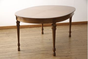 中古　美品　DREXEL HERITAGE(ドレクセルヘリテイジ)　FRANCESCA(フランチェスカ)シリーズ　ネオクラシックなデザインのダイニングテーブル(4人掛け)(R-057070)