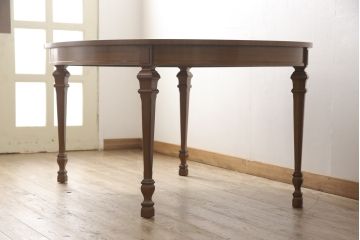 中古　美品　DREXEL HERITAGE(ドレクセルヘリテイジ)　FRANCESCA(フランチェスカ)シリーズ　ネオクラシックなデザインのダイニングテーブル(4人掛け)(R-057070)