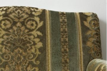 中古　DREXEL HERITAGE(ドレクセルヘリテイジ)　 Upholstery(アップホルスタリー)　クラシカルな佇まいの1人掛けソファ(アームチェア、一人掛け、1P)(R-057071)