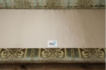 中古　美品　DREXEL HERITAGE(ドレクセルヘリテイジ)　 Upholstery(アップホルスタリー)　エレガントな空間を演出するクッション付き3人掛けソファ(三人掛け、3P)(R-057073)