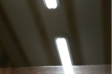 中古　欅産業　拭き漆塗り　立派な金具が目を引く仙台箪笥キャビネット(水屋箪笥、食器棚、戸棚、収納棚)(定価約55万円)(R-057082)
