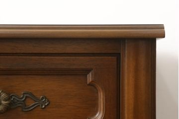 アメリカビンテージ　DREXEL HERITAGE(ドレクセルヘリテイジ)　ベッドやソファサイドにおすすめ!サイドチェスト(ナイトテーブル、サイドテーブル、ヴィンテージ)(R-057083)