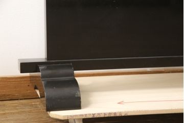 ビンテージ　輪島塗り　美しい扇の蒔絵が印象的な衝立て(仕切り、パーテーション、つい立て、ヴィンテージ)(R-057091)