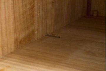中古　国産　職人手作り　細部までこだわって作られた高級総桐箪笥(胴厚・四方丸)(桐たんす、整理タンス、衣装箪笥、バラ売り可能)(R-057093)
