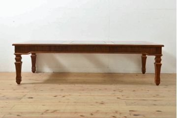 中古　美品　DREXEL HERITAGE(ドレクセルヘリテイジ)　Cameo Classics(キャメオクラシックス)　クラシカルな佇まいのカクテルテーブル(定価約68万円)(ローテーブル、センターテーブル)(R-057107)