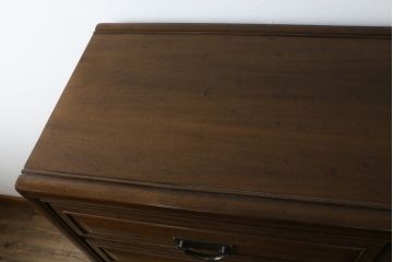 アメリカビンテージ　DREXEL HERITAGE(ドレクセルヘリテイジ)　凝ったデザイン!整理整頓しやすい大振りなチェスト(キャビネット、引き出し、戸棚、ヴィンテージ)(R-057126)