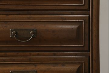 アメリカビンテージ　DREXEL HERITAGE(ドレクセルヘリテイジ)　凝ったデザイン!整理整頓しやすい大振りなチェスト(キャビネット、引き出し、戸棚、ヴィンテージ)(R-057126)