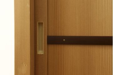 中古　美品　明るい木肌が美しい和モダンな置き水屋(茶水屋、水屋箪笥、収納棚、タンス、和たんす)(R-057128)
