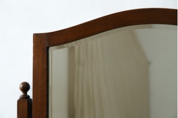 イギリスアンティーク　オーク材　ドレッシングチェスト　(R-057138)