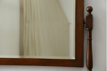 イギリスアンティーク　オーク材　ドレッシングチェスト　(R-057138)