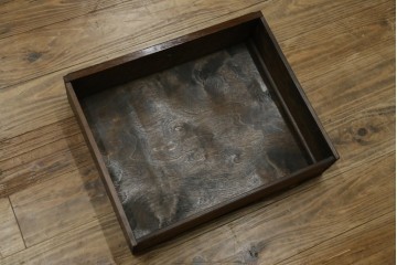 イギリスアンティーク　オーク材　ドレッシングチェスト　(R-057138)