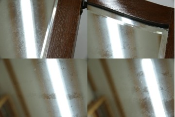 イギリスアンティーク　オーク材　ドレッシングチェスト　(R-057138)