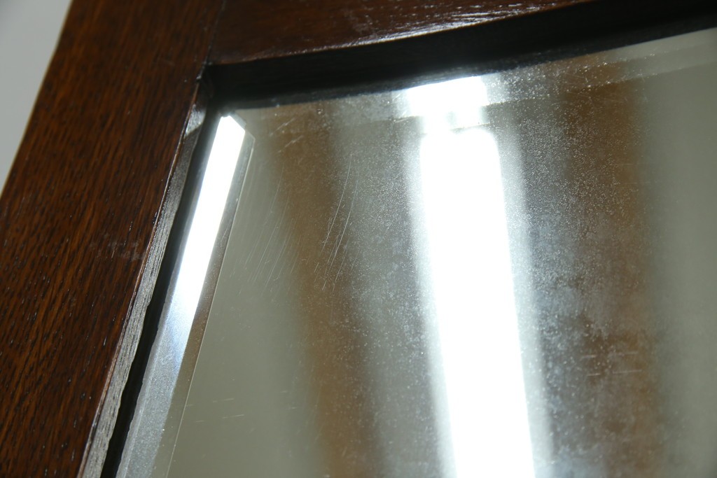 イギリスアンティーク　オーク材　ドレッシングチェスト　(R-057138)