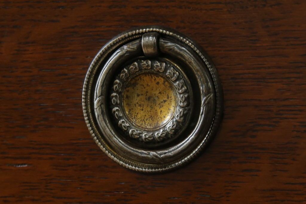 イギリスアンティーク　オーク材　ドレッシングチェスト　(R-057138)