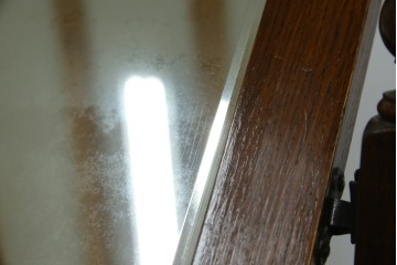 イギリスアンティーク　オーク材　ドレッシングチェスト　(R-057138)