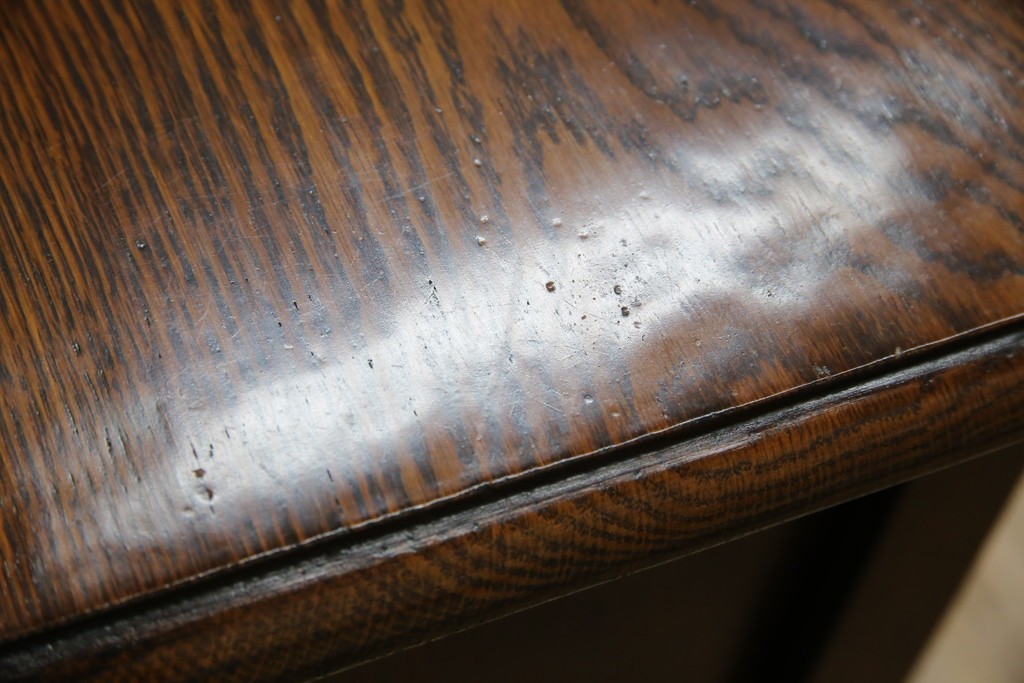 イギリスアンティーク　オーク材　ドレッシングチェスト　(R-057138)