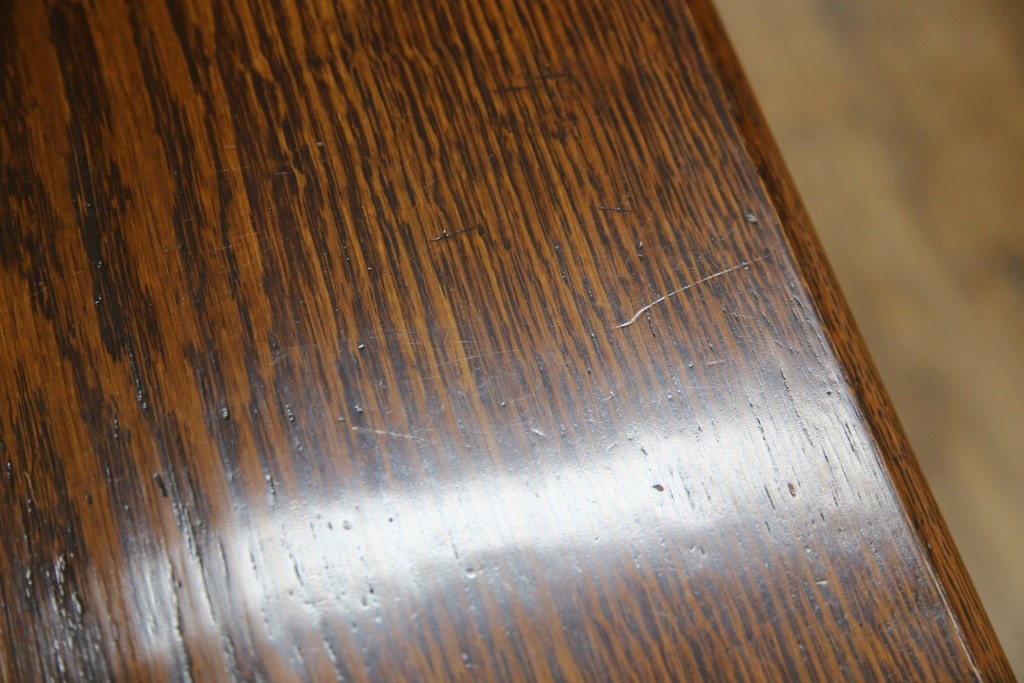 イギリスアンティーク　オーク材　ドレッシングチェスト　(R-057138)