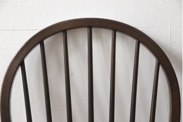 中古　美品　松本民芸家具　フープバックの背もたれがおしゃれな#72型・リーチチェア2脚セット(ダイニングチェア、ウィンザーチェア、ウインザーチェア)(R-057148)