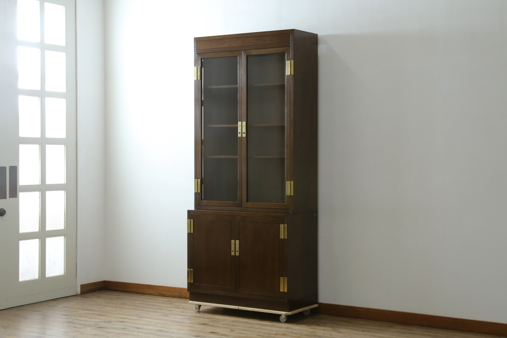 中古　カリモク　domani(ドマーニ)　Morganton(モーガントン)　モダンなデザインがステキなキャビネット　定価約70万円　(R-057154)