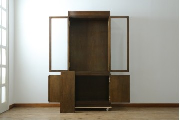 中古　カリモク　domani(ドマーニ)　Morganton(モーガントン)　モダンなデザインがステキなキャビネット　定価約70万円　(R-057154)