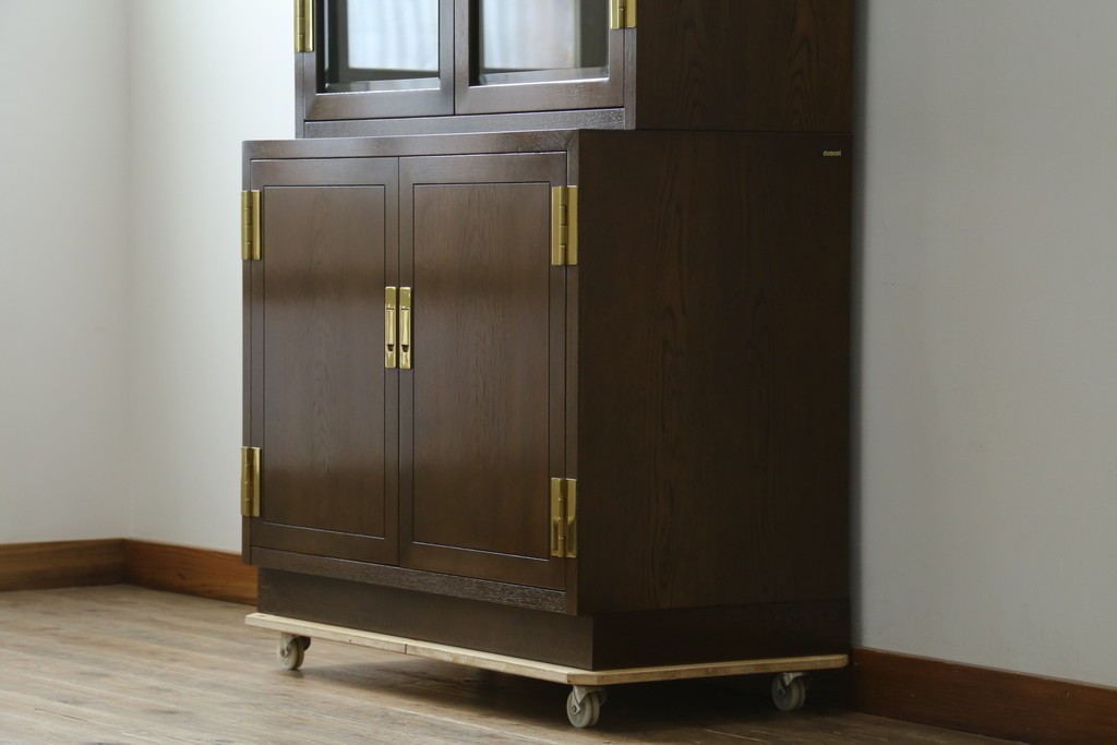 中古　カリモク　domani(ドマーニ)　Morganton(モーガントン)　モダンなデザインがステキなキャビネット　定価約70万円　(R-057154)