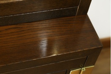 中古　カリモク　domani(ドマーニ)　Morganton(モーガントン)　モダンなデザインがステキなキャビネット　定価約70万円　(R-057154)