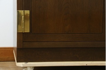 中古　カリモク　domani(ドマーニ)　Morganton(モーガントン)　モダンなデザインがステキなキャビネット　定価約70万円　(R-057154)