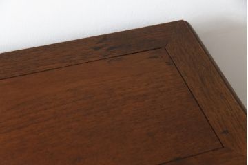 ビンテージ家具　オリエンタルなデザインが目を引くライティングビューロー(引き出し、チェスト、在宅用、在宅ワーク用デスク)(R-057155)