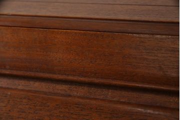 ビンテージ家具　オリエンタルなデザインが目を引くライティングビューロー(引き出し、チェスト、在宅用、在宅ワーク用デスク)(R-057155)