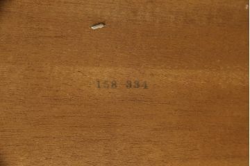 中古　DREXEL HERITAGE(ドレクセルヘリテイジ)　マホガニー材　品のある佇まいが美しいダイニングテーブル(エクステンションテーブル)(R-057186)