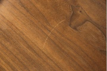 中古　美品　ジョージナカシマ(桜製作所)　MINGUREN DINING(ミングレンダイニング)　美しい木目とどっしりとした佇まいが魅力的なダイニングテーブル(ジョージ・ナカシマ)(定価約120万円)(R-057187)