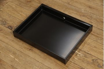 中古　美品　高級民芸家具　華やかな孔雀の螺鈿(らでん)細工が目を引く飾り棚(定価約90万円)(収納棚、戸棚、茶棚)(R-057188)
