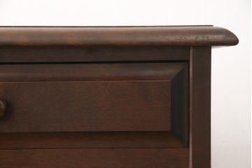 中古　北海道民芸家具　天板付きリメイク　木のあたたかみを感じるサイドボード(収納棚、リビングボード、キャビネット)(R-057202)