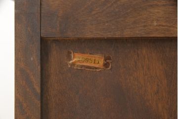 中古　北海道民芸家具　天板付きリメイク　木のあたたかみを感じるサイドボード(収納棚、リビングボード、キャビネット)(R-057202)