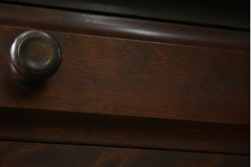 中古　北海道民芸家具　木のあたたかみを感じるサイドボード　(R-057202)