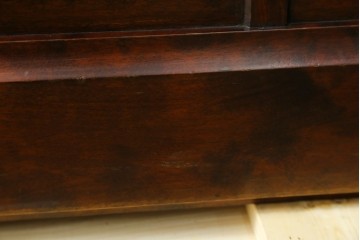 中古　北海道民芸家具　木のあたたかみを感じるサイドボード　(R-057202)