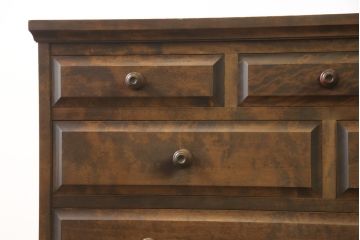 中古　北海道民芸家具　上品な佇まいが魅力的なチェスト(整理タンス、収納タンス、衣装タンス、引き出し)(R-057203)