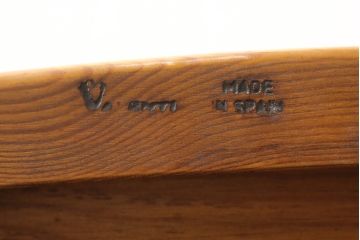 中古　バロッサバレンティ(VARO,S.A. VALENTI)　個性的なデザインが面白いエレファントテーブル(机、デスク、象テーブル)(R-057204)