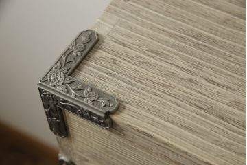 中古　美品　民芸家具　東樹義明作　洗練された佇まいが美しい総桐箪笥(加茂箪笥、桐たんす、引き出し、衣装タンス、和箪笥)(R-057207)