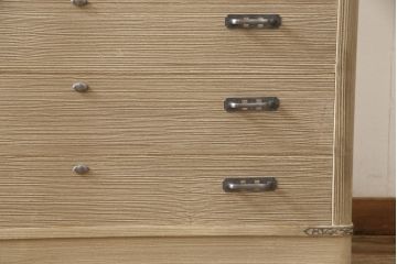 中古　美品　国産手造り家具　凛とした佇まいが魅力的な総桐箪笥(胴丸、桐たんす、収納箪笥、衣装タンス、和タンス、バラ売り可能)(R-057244)