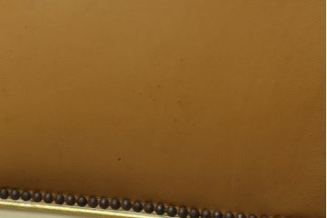 中古　SILIK(シリック)　本革と細やかな彫刻が高級感あふれるデスクチェア(定価約90万円)(アームチェア)(R-057259)