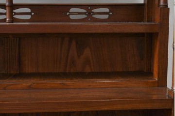 和製アンティーク　三方ケヤキ材　上手物!木の温もりを感じられる茶箪笥　(R-057293)