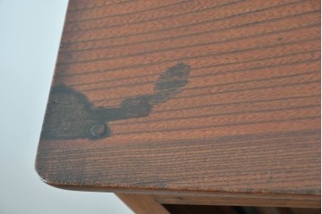 和製アンティーク　三方ケヤキ材　上手物!木の温もりを感じられる茶箪笥　(R-057293)