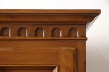 中古　超美品　横浜ダニエル(daniel)　木のあたたかみを感じる上品な衣装タンス(定価約180万円)(引き出し、チェスト、衣装盆、洋服タンス、着物箪笥)(R-057296)