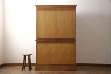 中古　超美品　横浜ダニエル(daniel)　木のあたたかみを感じる上品な衣装タンス(定価約180万円)(引き出し、チェスト、衣装盆、洋服タンス、着物箪笥)(R-057296)