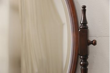 中古　美品　民芸家具　北の匠　山室家具　クラシカルで品のあるデザインが美しいドレッシングチェスト(ドレッサー、鏡台)(R-057299)