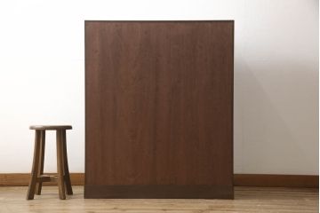 中古　美品　ケヤキ(欅)材・中桐　落ち着いた品のある佇まいが魅力的な国産民芸箪笥(和箪笥、衣装箪笥、収納箪笥、引き出し、チェスト)(R-057316)