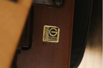 北欧ビンテージ　スウェーデン　G-Mobel社　高級感のある佇まいが魅力的な本革ラウンジチェア+オットマンのセット(一人掛けソファ、1人掛け、アームチェア、レザー、ヴィンテージ)(R-057333)