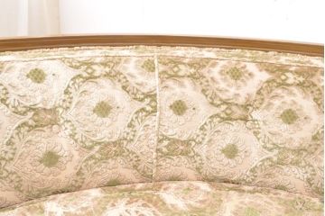 和製ビンテージ　上品さとクラシカルな雰囲気を兼ね備えた2.5人掛けコーナーソファ―(2人掛けソファ、3人掛けソファ、二人掛け、三人掛け、ヴィンテージ)(R-057341)